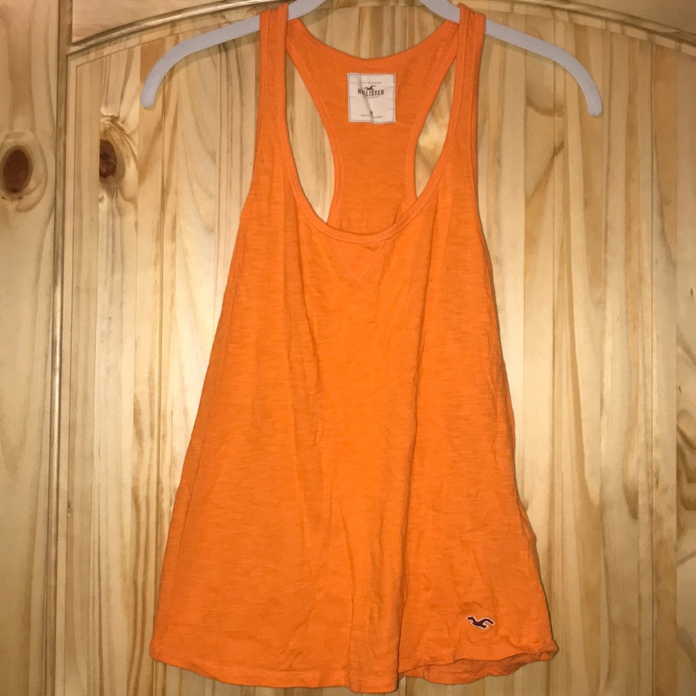Hollister like new orange tank